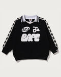 BAPE TAPE RELAXED FIT CREWNECK SWEATSHIRT KIDS