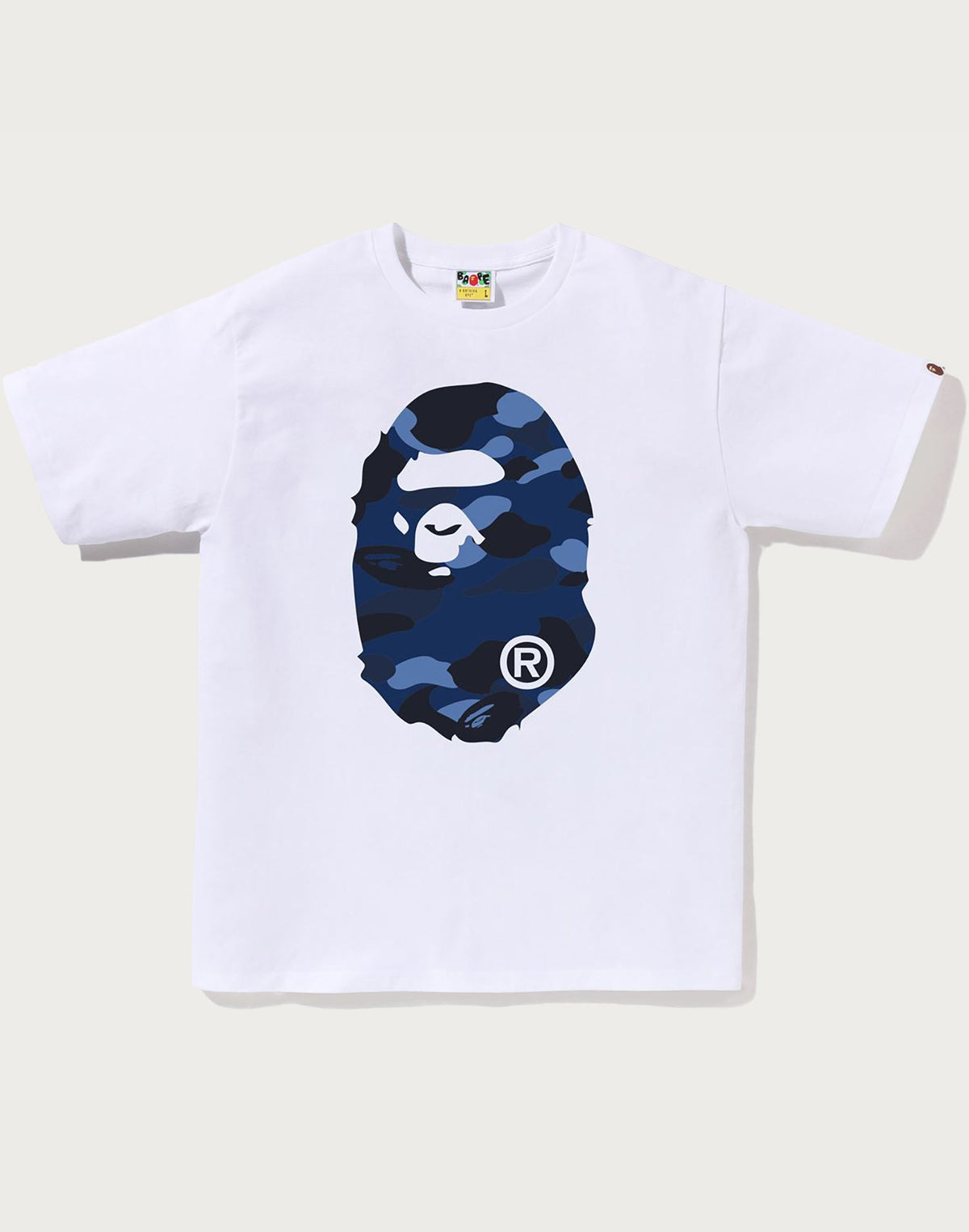 COLOR CAMO BIG APE HEAD TEE MENS