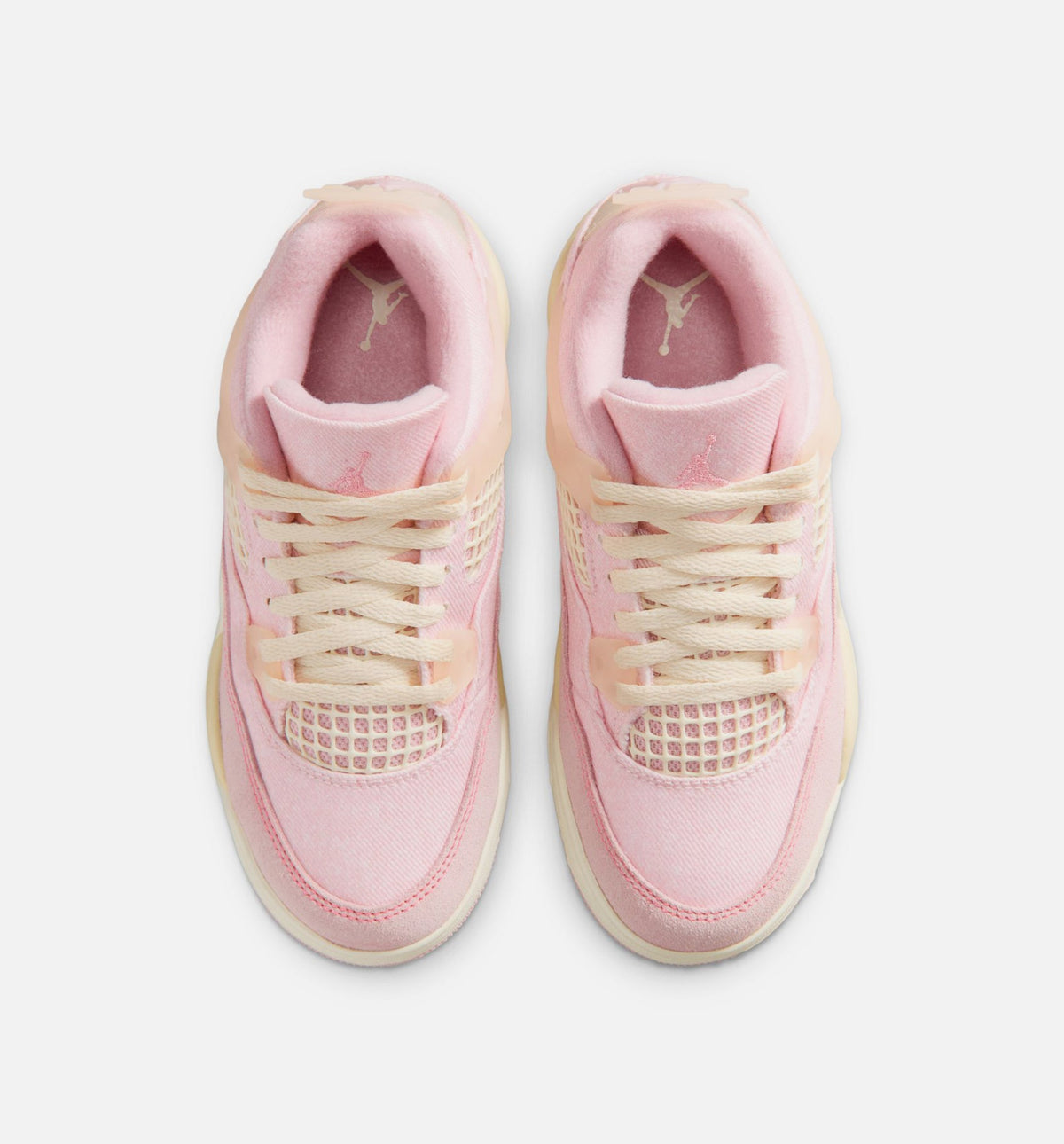 Air Jordan 4 Retro Pink Pearl And Iced Carmine Preschool Lifestyle Shoes - Pink Pearl/Iced Carmine/Coconut Milk