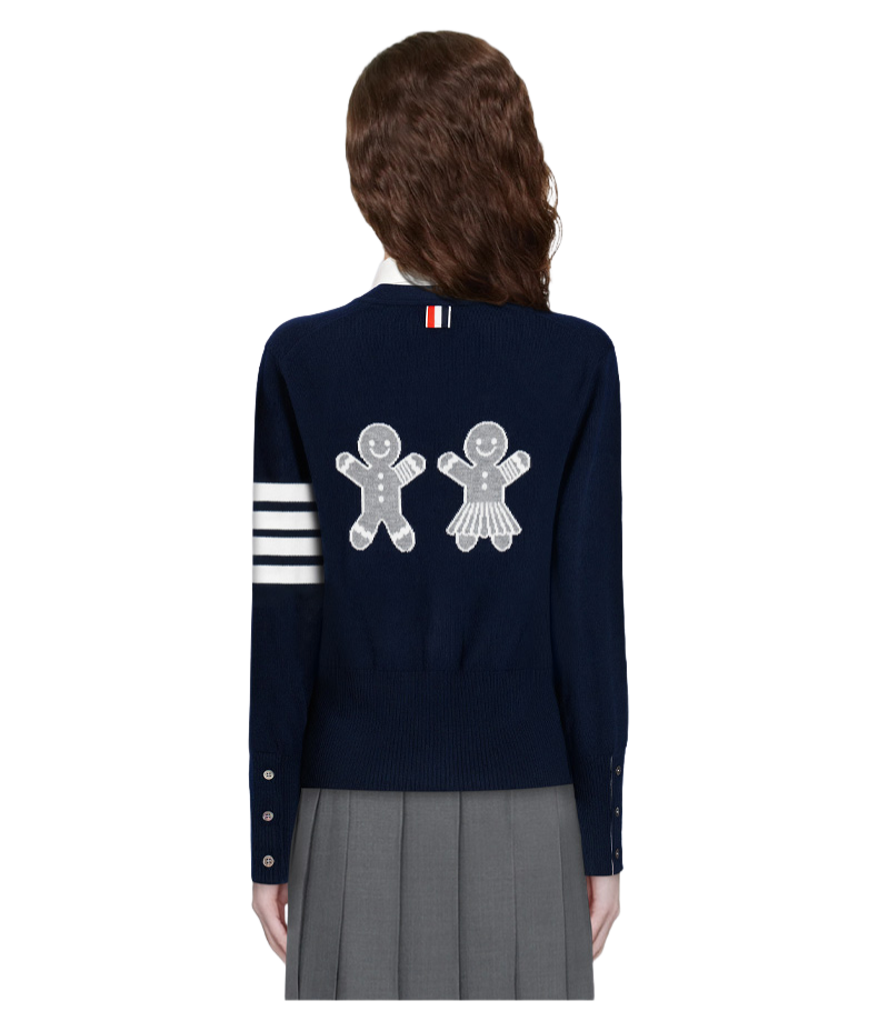 Biscuit Man Cardigan | Thom Browne