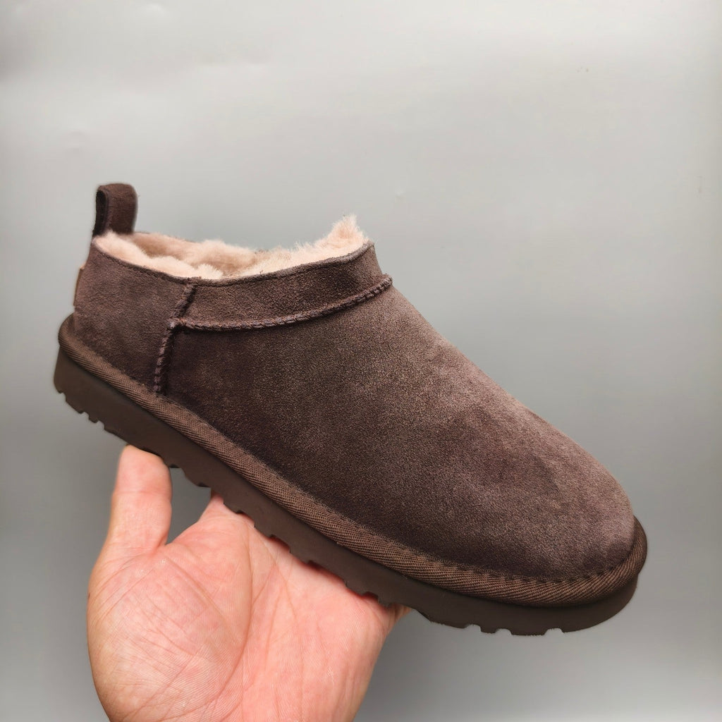 Chocolate Women’s Classic Slip-On Shoes — New Arrival | In Stock