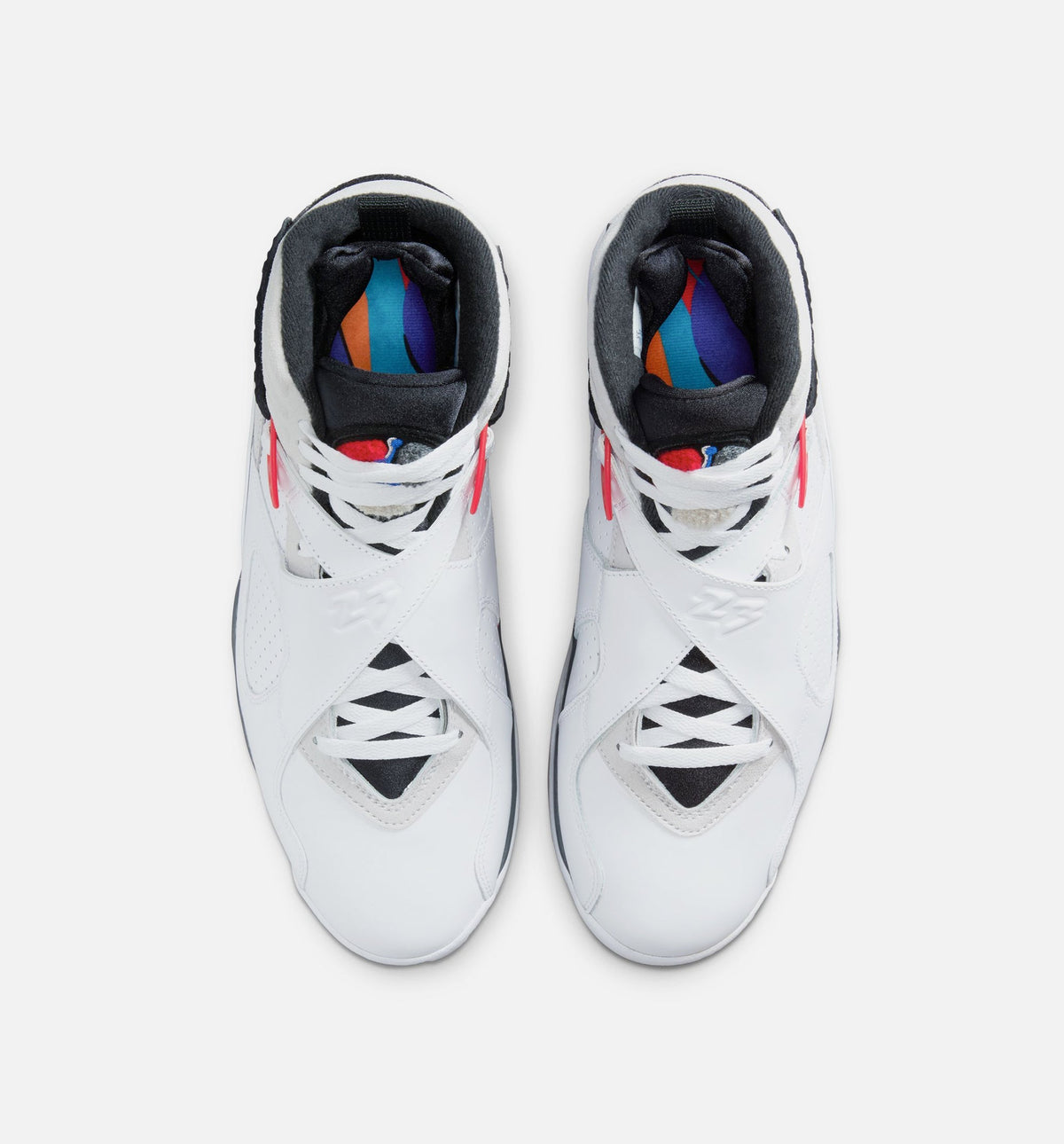Air Jordan 8 Retro White and True Red | Men's Lifestyle Shoe | White/Black/True Red