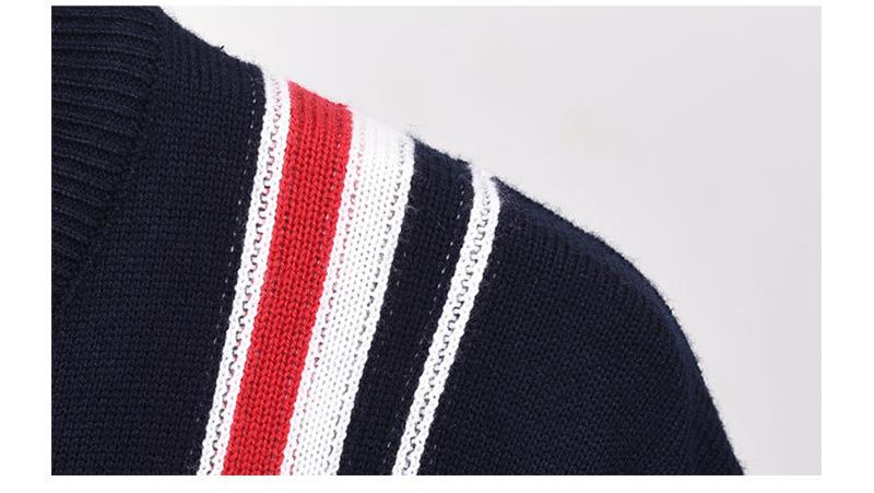 Four-Bar Wool Pullover Sweater | Thom Browne