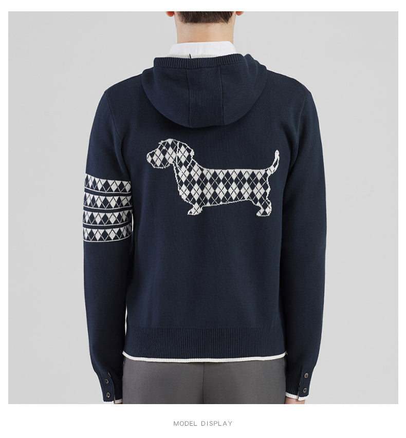 puppy Couples Hoodie | Thom Browne