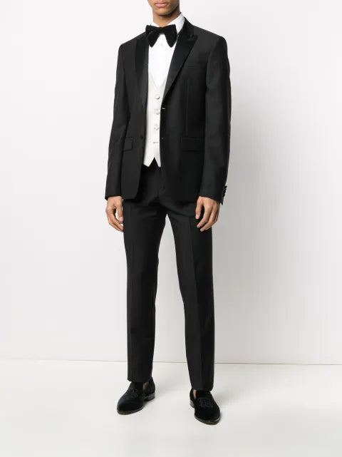 Dell'oglio V-neck silk waistcoat