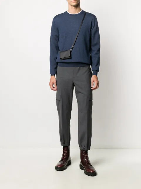 Barba crewneck wool jumper