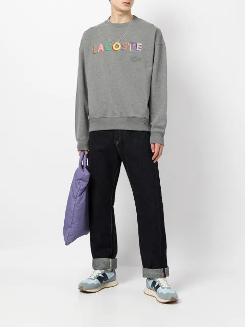 Lacoste logo lettering sweatshirt
