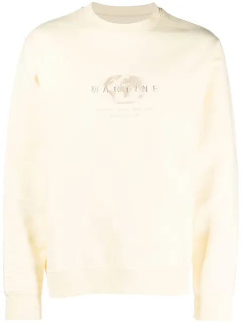 Martine Rose embroidered-logo cotton sweatshirt
