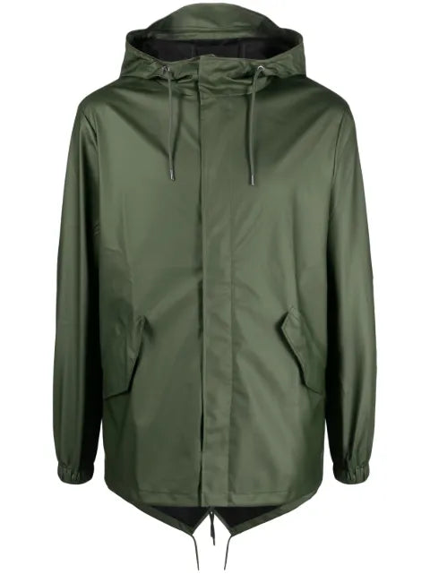 Rains Fishtail hooded raincoat