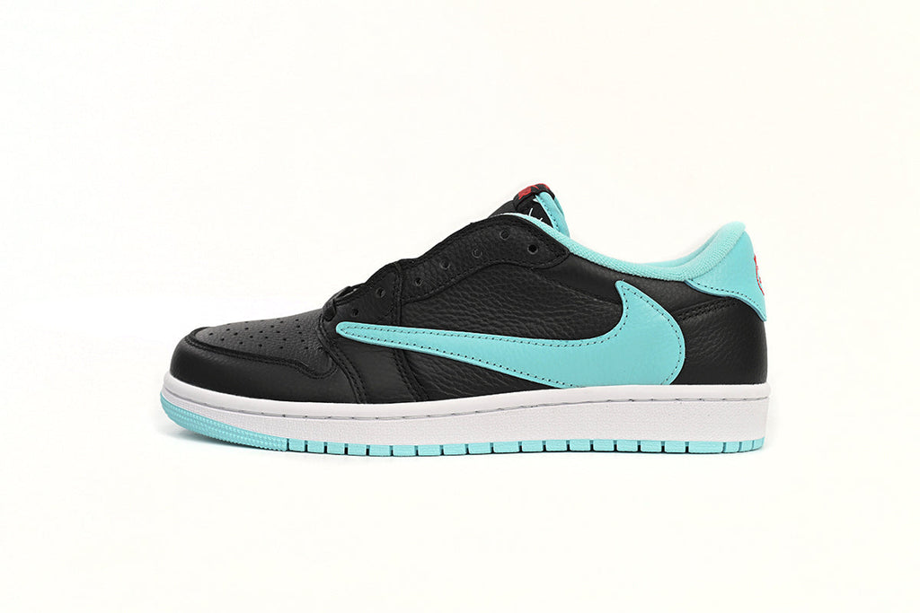 Travis Scott x Air Jordan 1 Low Bang Black Blue Reps Sneaker DM7866-400