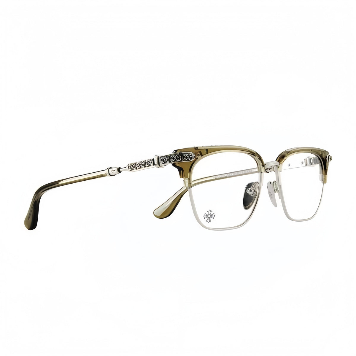 Chrome Hearts Glasses with logo on temple