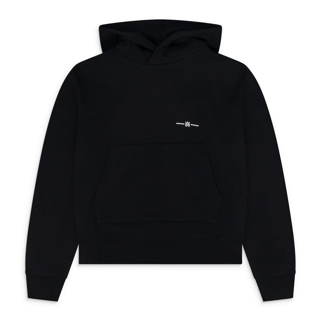 Black Micro MA Bar Hoodie