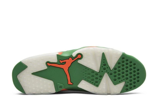 Air Jordan 6 Retro 'Gatorade' Green Sneakers