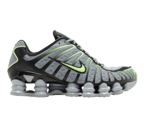 Nike Shox TL 'Wolf Grey/Lime Blast' Sneakers