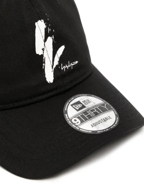 Yohji Yamamoto logo-print baseball cap