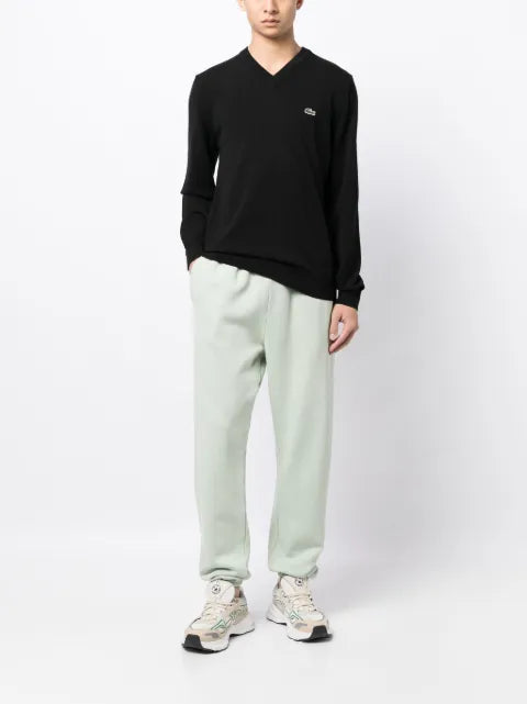 Lacoste cotton V-neck sweater
