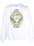 Casablanca Le Joueur organic cotton sweatshirt