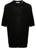 Helmut Lang crushed-effect sweater