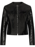 Dolce & Gabbana collarless zipped jacket