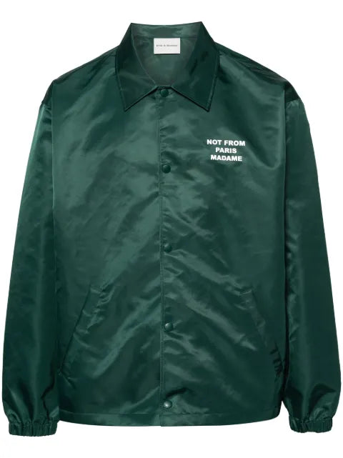 Drôle De Monsieur La Vest Slogan lightweight jacket