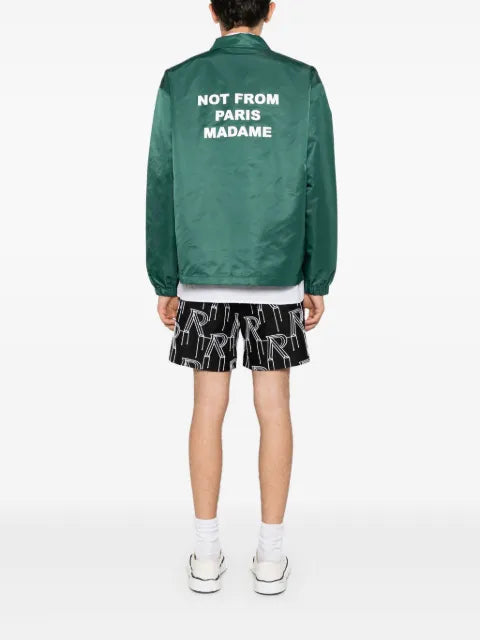 Drôle De Monsieur La Vest Slogan lightweight jacket