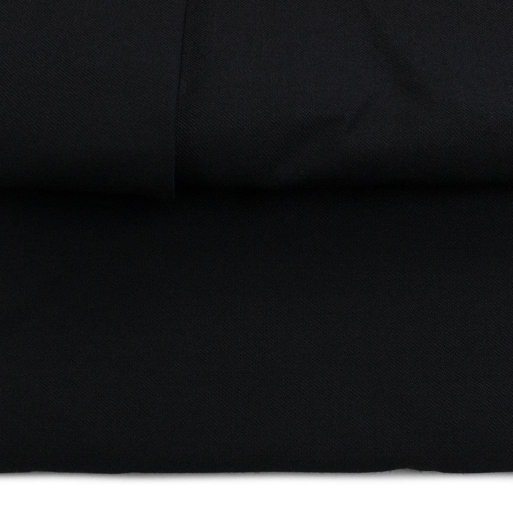 BLACK PEAKED LAPEL BLAZER