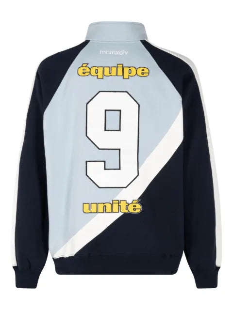 Supreme Equipé logo-appliquéd sweatshirt