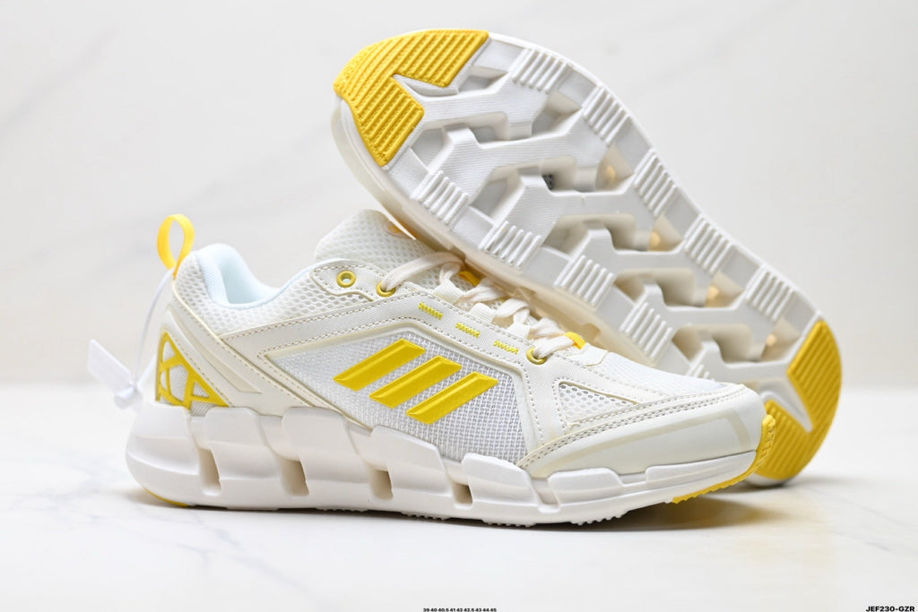 Adidas K81801550 Men's Running Shoes | Grey/Orange & White/Yellow - 2 Colorways incl. Grey/Orange & White/Yellow