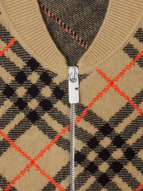 Burberry Check cardigan