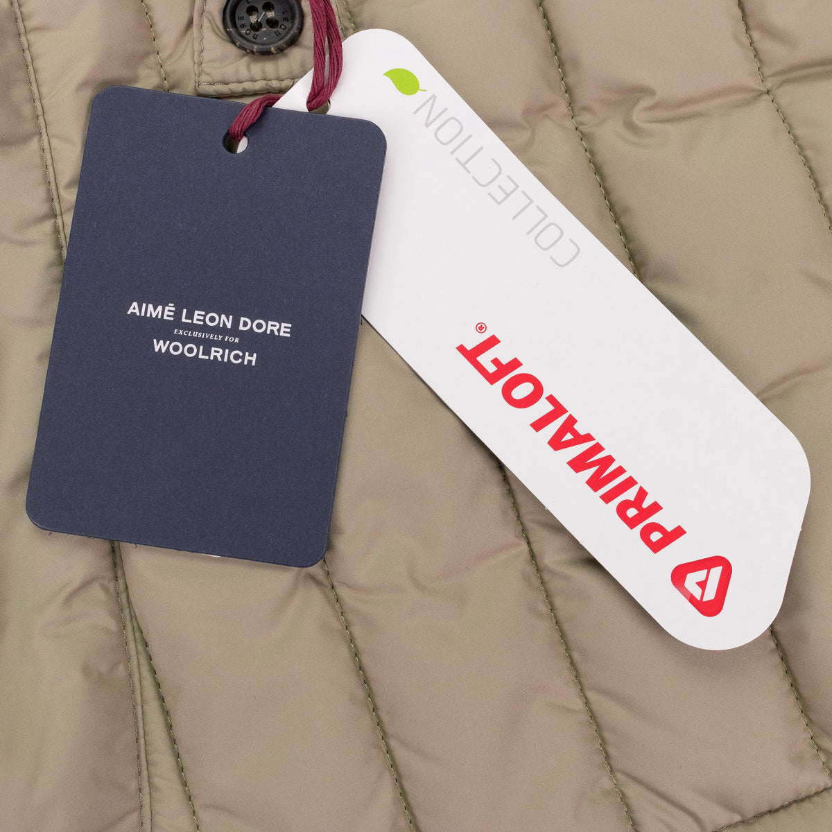 BROWN WOOLRICH FILLED PANTS