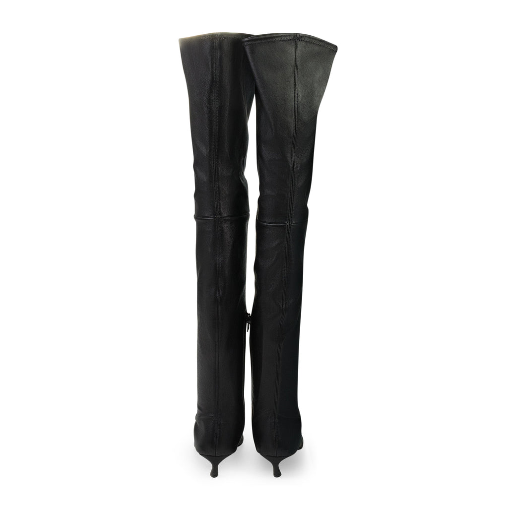 BLACK SWING CUISSARDES OVER THE KNEE BOOTS