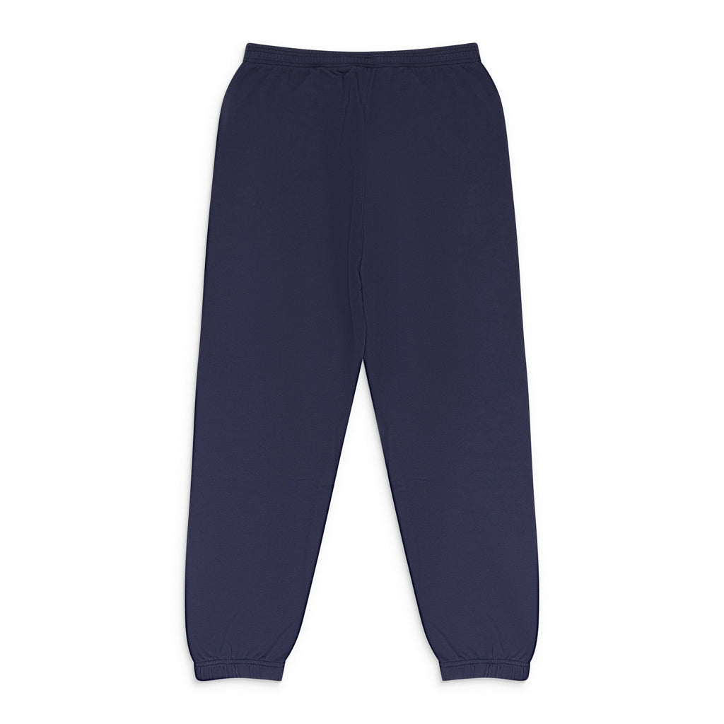 NAVY MINI BOX LOGO SWEATPANTS