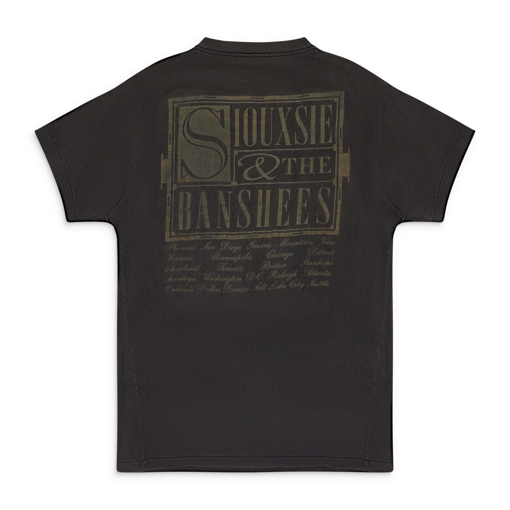 GRAY SIOUXSIE AND THE BANSHEES T-SHIRT