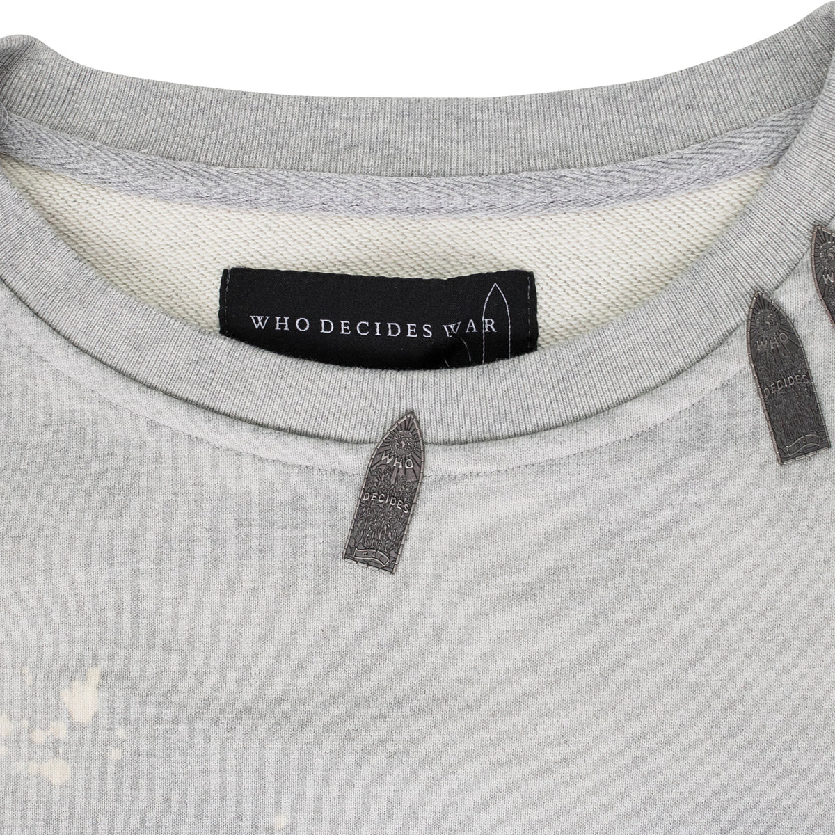 SILVER HARDWARE CREWNECK SWEATSHIRT