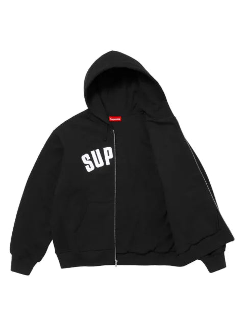 Supreme Arc logo zip hoodie