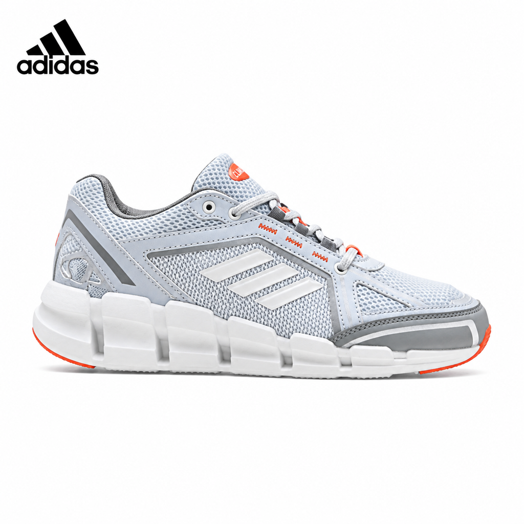 Adidas K81801550 Men's Running Shoes | Grey/Orange & White/Yellow - 2 Colorways incl. Grey/Orange & White/Yellow