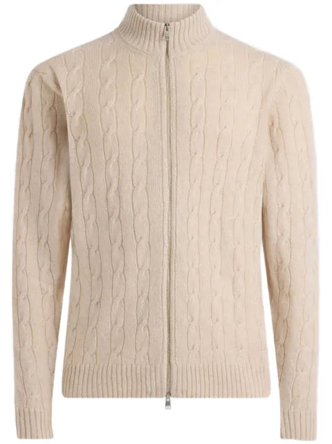 ETRO plain-coloured cashmere cardigan