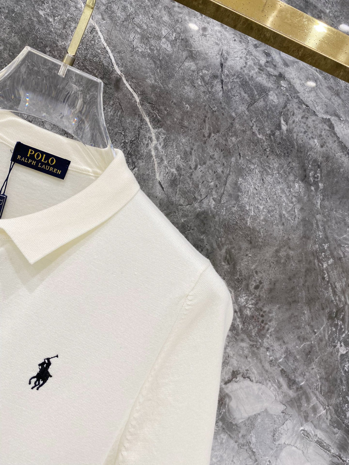 Ralph Lauren Men's Roll‑Cuff Short‑Sleeve Piqué Polo Shirt With Small Black Pony Logo