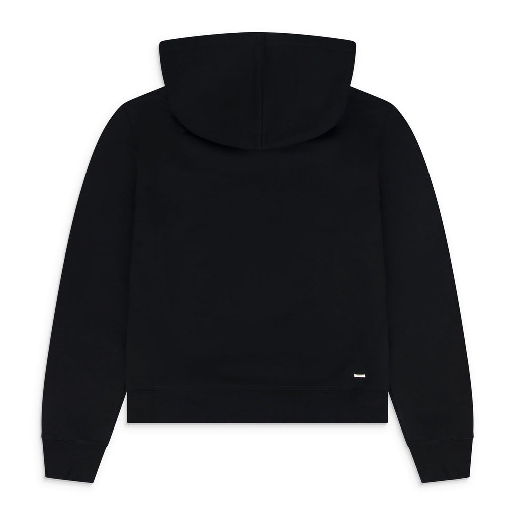 Black Micro MA Bar Hoodie
