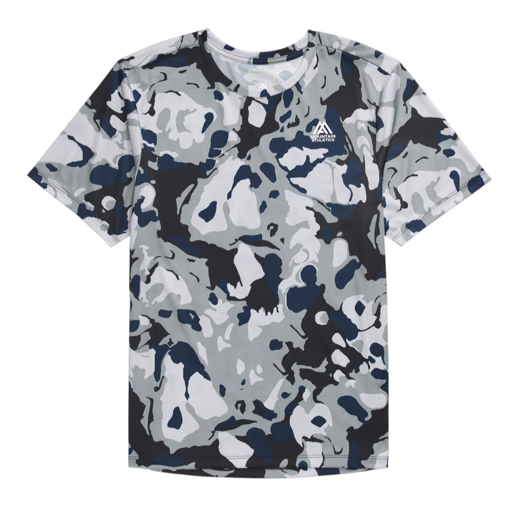 Camiseta Tee Aop para hombre color gris y negro