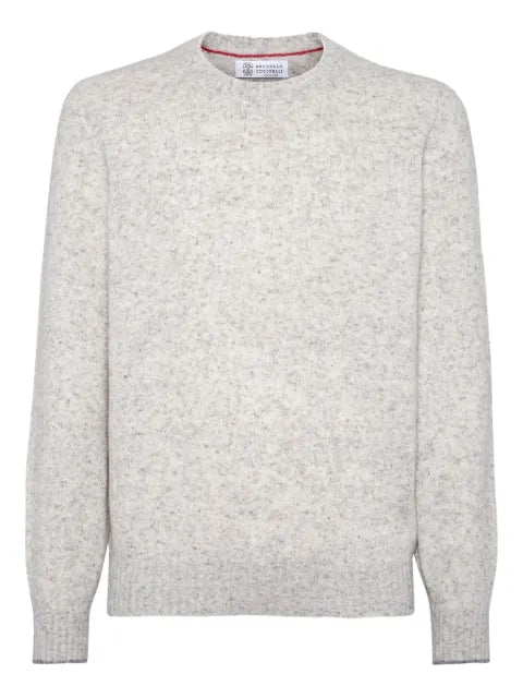 Brunello Cucinelli mélange-effect sweater