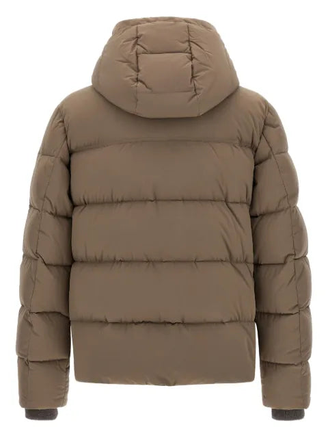 Moorer Alarick quilted flap-pocket jacket