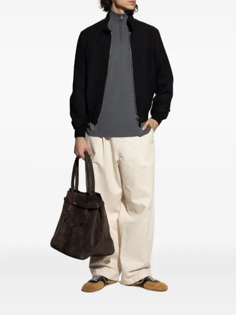 TOM FORD light wool double splittable Harrington