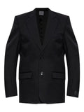 VETEMENTS padded-shoulder wool blazer