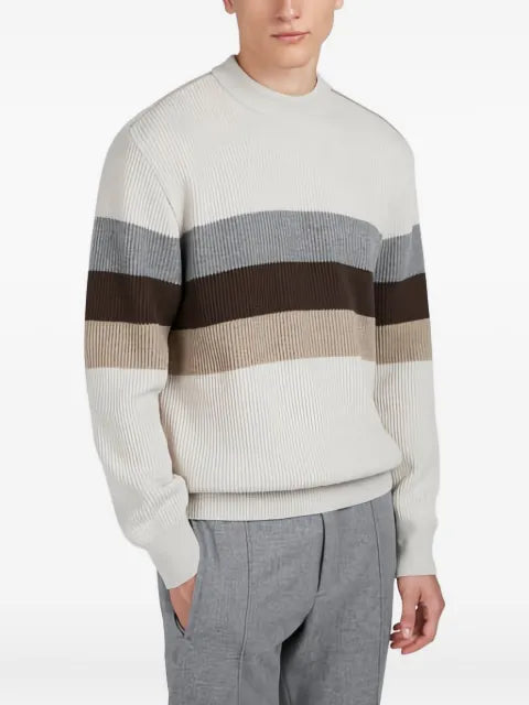 Paul & Shark rib-knit crew-neck sweater
