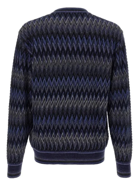 Missoni zigzag-pattern wool sweater