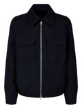 TOMBOY chest-pocket zip-up jacket