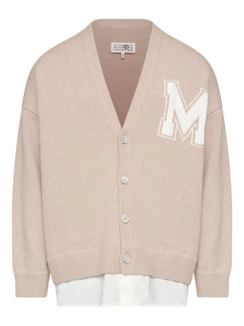 MM6 Maison Margiela two-in-one knit cardigan