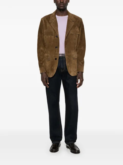 TOM FORD suede military jacket