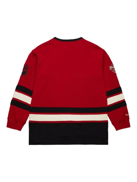 Mitchell & Ness New Jersey Devils Heritage Lace-Up pullover